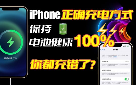 【硬核科普】你都充错了? 别再伤害你的手机电池! iPhone正确充电方式！让你的iPhone电池健康度保持100%，让手机电池更耐用！【翻滚吧阿辉】