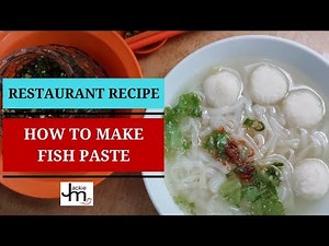 How to Make Fish Paste