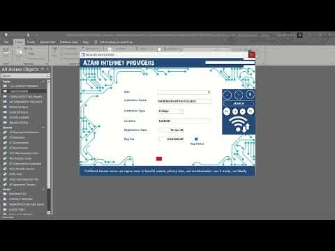AZANI INTERNET PROVIDERS PROJECT WORK COMPUTER STUDIES