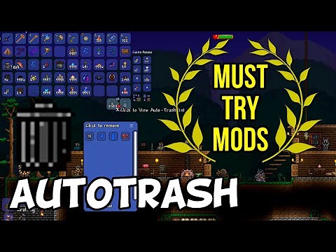 Terraria Must-Try Mods - Autotrash (TModloader)