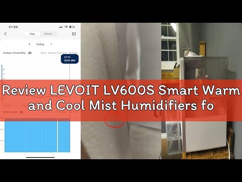 Review LEVOIT LV600S Smart Warm and Cool Mist Humidifiers for Home Bedroom Large Room, (6L) 753ft² C