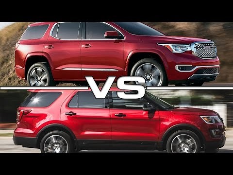 GMC Acadia vs Ford Explorer