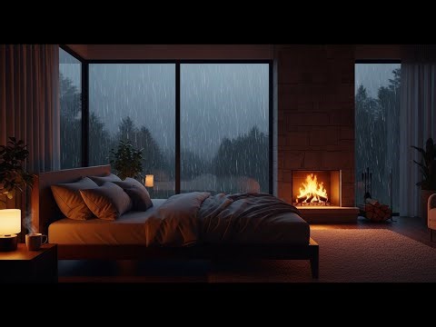 Urban Rain Sounds Ambience for Relaxing Sleep and Study