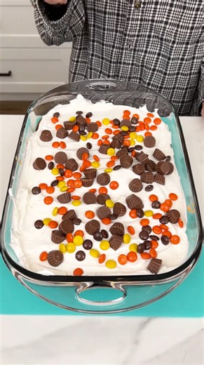 No bake peanut butter pudding dessert