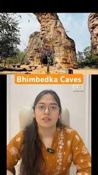 Bhimbetka caves - Prehistoric Rock Paintings in 2 minute