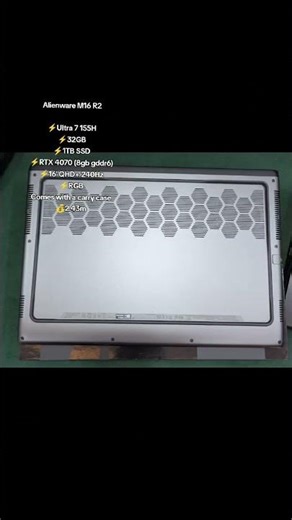 you also can't go wrong with this GAMING Alienware M16 R2