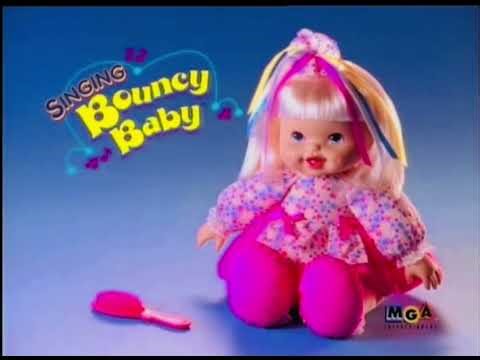 Singing Bouncy Baby doll commercial 1997