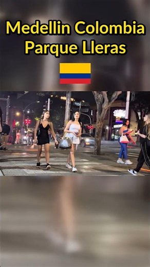Medellin Colombia Parque Lleras #travel #colombia #inspiration #parquelleras #medellin #vibes #viral