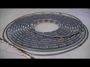 Helixes and Spirals with HO scale 2x speed