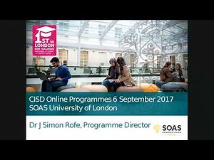 International Studies and Diplomacy - Online info session