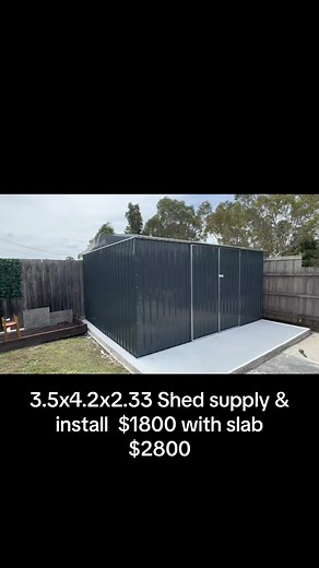 Budget Shed House Build in Melbourne, Australia