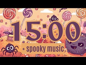 Spooky-Cute 15 Minute Halloween Timer 👻 | Fun Countdown for Classrooms