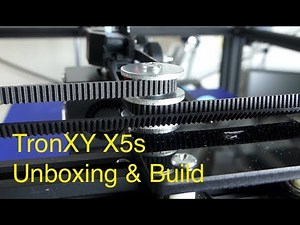 TronXY X5s 3D Printer Kit - Unboxing and Build