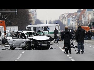 Car explodes in busy Berlin street at rush hour