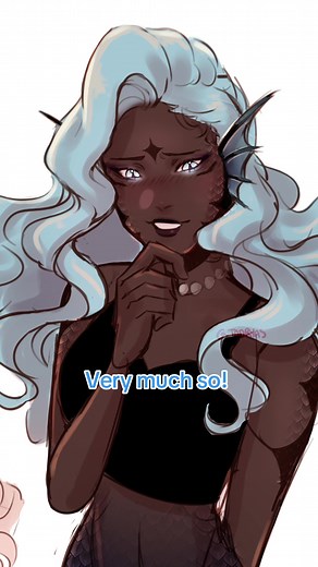 Daniel and Diana's Mermaid and Siren Form | Webtoon Canvas