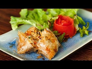 Nem Cua Bể - Square Crab Spring Rolls | Helen's Recipes