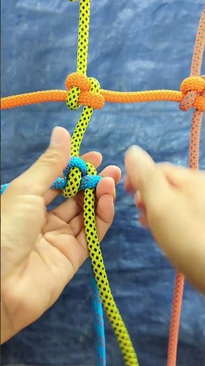 how to tie net knot.