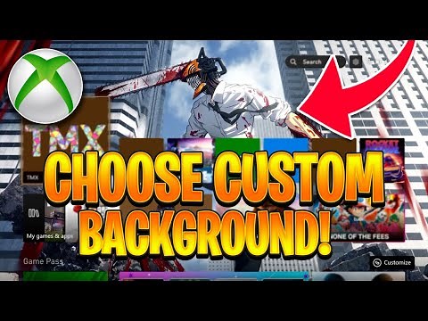 How To Get A CUSTOM XBOX BACKGROUND in 2023! (updated easy method)