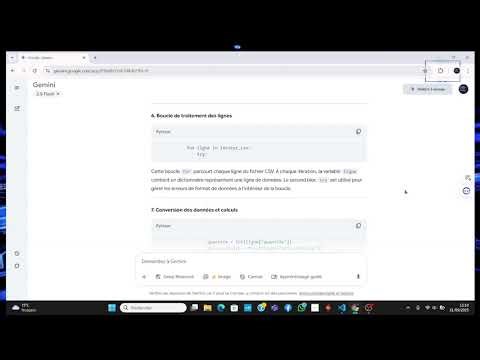 PYTHON Traitement de Fichier CSV