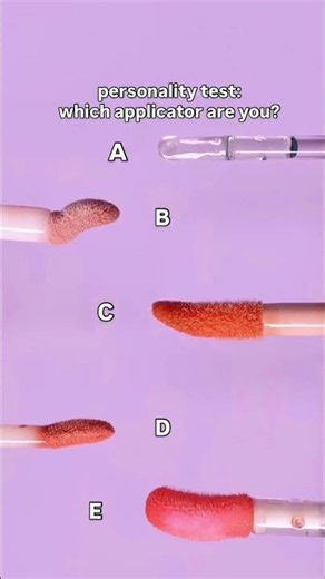 Personality Test Based on Your Lip Gloss