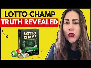 LOTTO CHAMP REVIEW - ( REALLY WORK? ) - LottoChamp Reviews - Lotto Champ Software - Winning Numbers