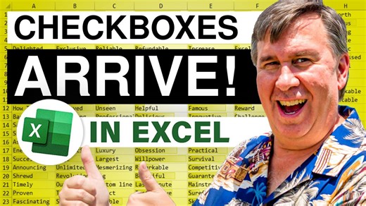 Excel Feature Highlight: Checkboxes for Your Spreadsheets