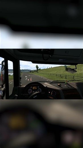 Bro almost made me crash Part -1 | Euro truck simulator 2 | #Shorts