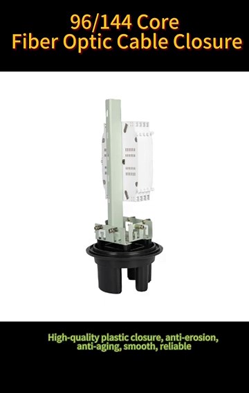 96/144 Core Fiber Optic Cable Closure