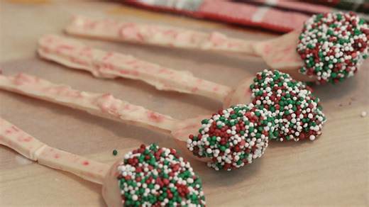 Candy Cane Spoons