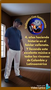 4, años de historia musical, con estos grandes éxitos de la música vallenata. vallenato con sentimiento | Jimmy Lasso