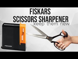 FISKARS scissors sharpener, does it work?