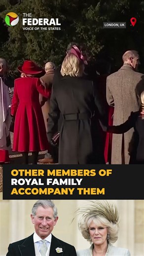 King Charles, Queen Camilla attend Christmas Day service at Sandringham church