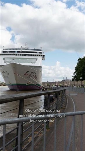 Horror na kolejnym statku Jedna osoba zmarła, 80 ma objawy 1700 pasażerów w izolacji!
