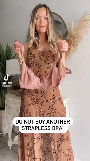 No strapless bra? 😲 No problem😊 #hacks #shorts #fashionhacks #fashion