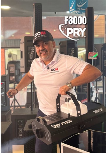 Máquina de Humo PRY F3000: Potencia y Desempeño Superior