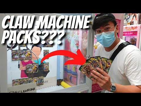 We Spent $100 on This Pokemon Cards Claw Machine...