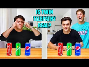 REAL TWIN TELEPATHY TEST! Ft. Dolan Twins