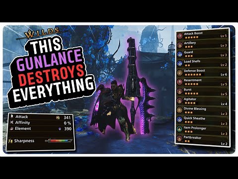 THE META GUNLANCE BUILD THAT ABSOLUTELY DESTROYS EVERYTHING in Monster Hunter Wilds!