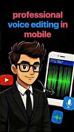 professional voice editing in mobile 📌 #shorts #voiceediting #viral