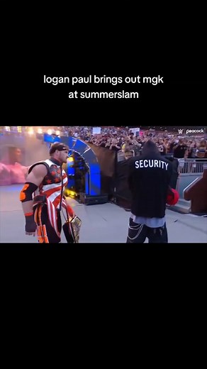 Logan Paul Brings Out MGK at WWE SummerSlam in Cleveland