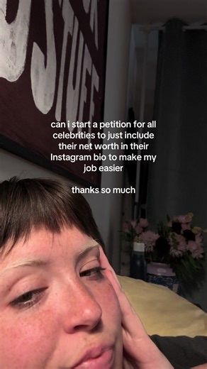 I’m only half serious I swear 🫶🏼▪️▪️▪️▪️▪️▪️▪️▪️▪️▪️▪️ #networth #celebrities #petition
