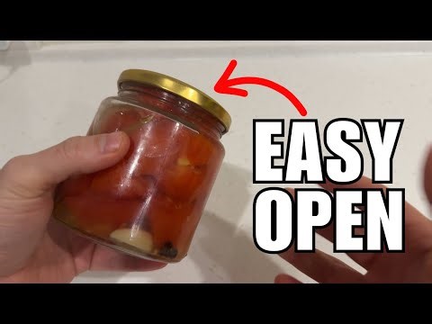How To Open a Jar with Lid Stuck