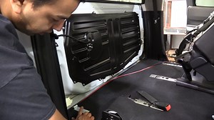Toyota Tundra Subwoofer Box Install mods