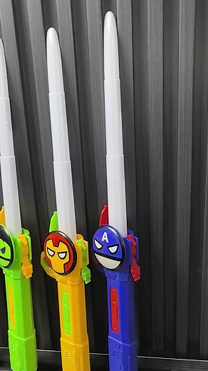 Avengers Sword Kids Toy with Lights and Sounds ⚔️✨ CHECK THE YELLOW BASKET!! #forkids #fyp #fyppppppppppppppppppppppp #fypviralシ #swordtoy #marvel #hawk #captainamerica #ironman #spiderman #swordfight