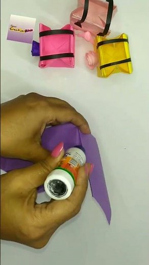 DIY Mini Paper Hand Purse | Paper Gift Bags | Paper Craft