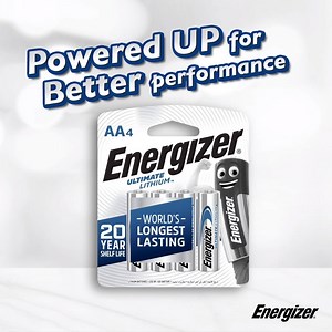 Introducing the new and improved Energizer® Ultimate Lithium™ batteries! Now with even longer-lasting power to keep up with your high-tech devices! | Energizer Singapore | Facebook