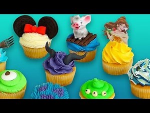 Disney Cupcakes 8 Ways | Disney Cupcake Recipes | Disney Themed Desserts | Craft Factory