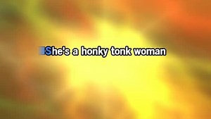 Karaoke Honky Tonk Women - Travis Tritt - CDG, MP4, KFN - Karaoke Version