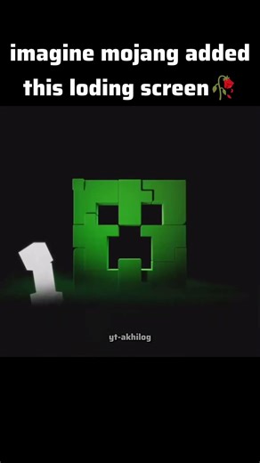 Minecraft Loding Screen moment #minecraft #akhilog #shorts