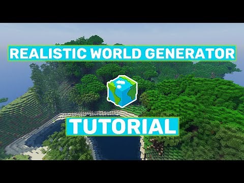 Ein BESSERER Minecraft Welt Generator | Realistic World Generator Plugin Tutorial